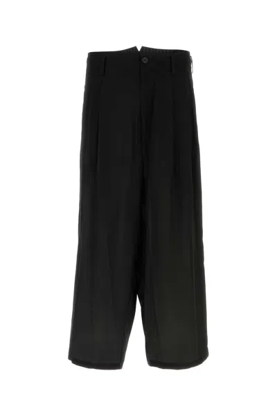 Yohji Yamamoto Black Silk Pant
