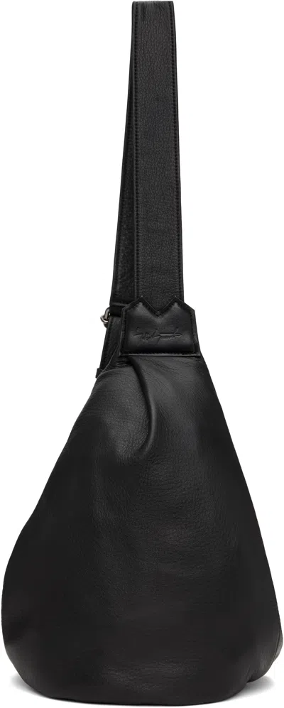 Yohji Yamamoto Black Small Y Crossbody Bag In 1 Black