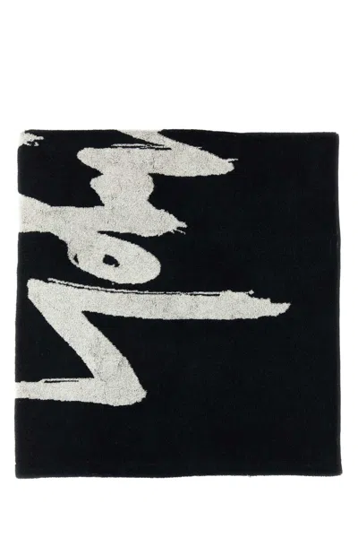 Yohji Yamamoto Black Terry Fabric Shower Towel