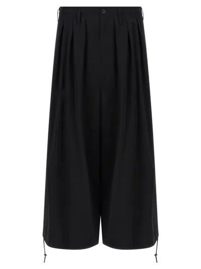 YOHJI YAMAMOTO BLACK THIN BALLON PANTS