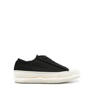 YOHJI YAMAMOTO BLACK  WHITE SNEAKERS