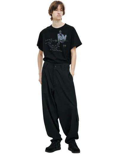 Yohji Yamamoto Black Wool Trousers