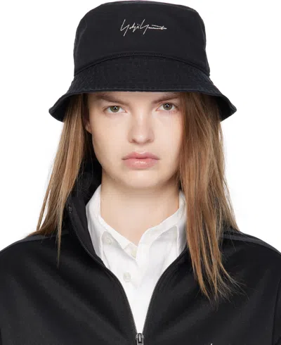Yohji Yamamoto Black Y-3 Kuro Bucket Hat