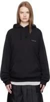 Yohji Yamamoto Black Y-3 Kuro Hoodie In Black