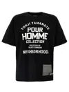 Yohji Yamamoto X Neighbourhood Slogan-print T-shirt In Blackwhite