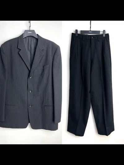 Pre-owned Yohji Yamamoto Blazer & Trousers In Gray