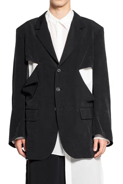 Yohji Yamamoto Blazers In Black