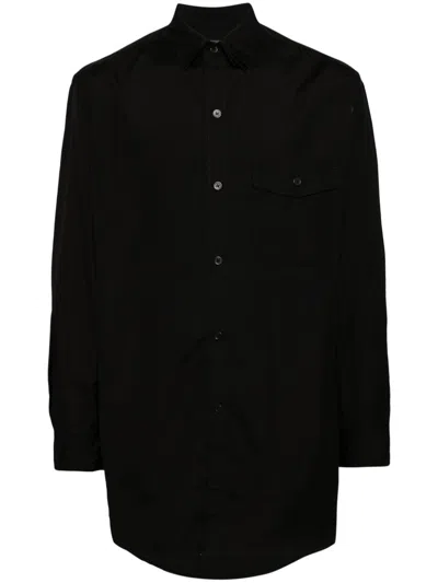 YOHJI YAMAMOTO BROAD TRIPLE-COLLAR SHIRT