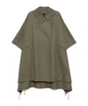 Yohji Yamamoto Button-up Parka In Green