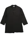 Yohji Yamamoto Button-up Shirt In Black
