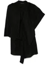Yohji Yamamoto Button-up Shirt In Black