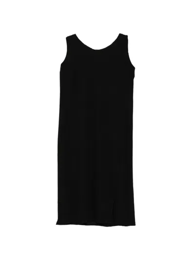 Yohji Yamamoto Button-detail Dress In Black