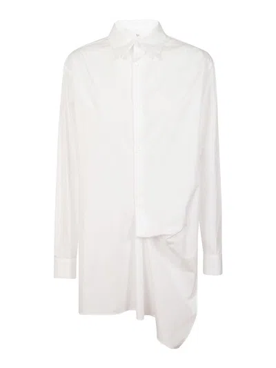 Yohji Yamamoto Cotton Shirt In White