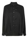 Yohji Yamamoto Cotton Shirt In Negro