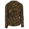 Yohji Yamamoto Camouge Ruffle Wings Jacket In Green