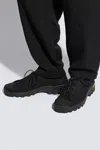 Yohji Yamamoto Fly Front Low Top Sneakers In Black