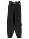Yohji Yamamoto Utility Trousers With Pleated Design And Pockets
