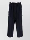 Yohji Yamamoto Drawstring-waistband Trousers