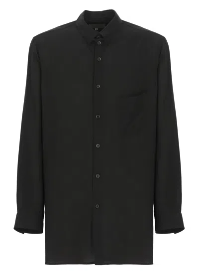 Yohji Yamamoto Cellulose Shirt In Black