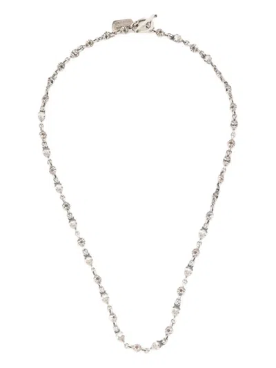 Yohji Yamamoto Chain-link Necklace In Silver