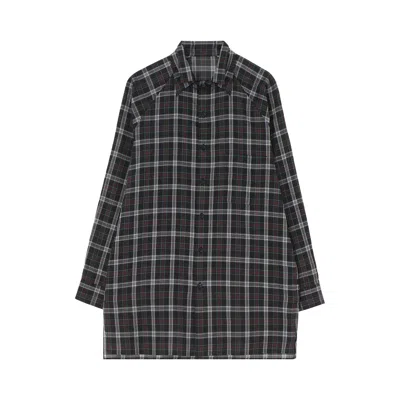 Pre-owned Yohji Yamamoto Check Coat 'black' | Men's Size 4