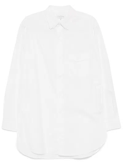 Yohji Yamamoto Chest Button Fastening Pocket Shirt In 白色