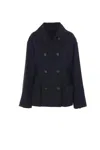 Yohji Yamamoto Double-breasted Buttoned Jacket