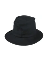 Yohji Yamamoto Collections Woman Hat Black Size S Wool, Nylon In Black