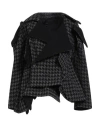 Yohji Yamamoto Collections Woman Jacket Grey Size 2 Wool, Nylon In Gray