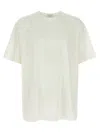 Yohji Yamamoto Crew Neck Graphic Print Short Sleeves T-shirt In White