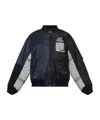 Yohji Yamamoto Black Neighborhood Edition Ma-1 Bomber Jacket In Black