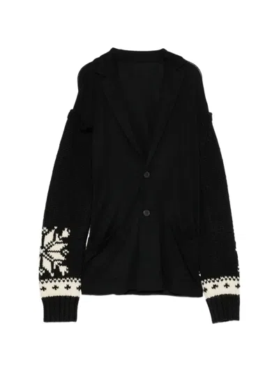 Yohji Yamamoto Cosmorama Cardigan In Black