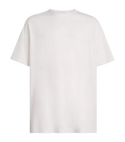 Yohji Yamamoto Cotton Basic T-shirt In White