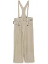 Yohji Yamamoto Cotton Pants In Grey