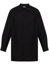 Yohji Yamamoto Cotton Shirt In ブラック