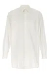 Yohji Yamamoto Asymmetric-collar Cotton Shirt