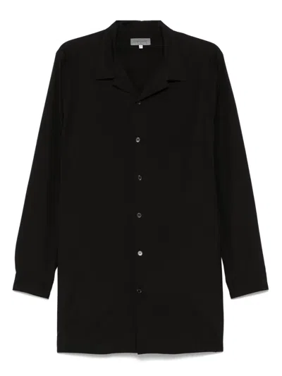 Yohji Yamamoto Cotton Shirt In Black