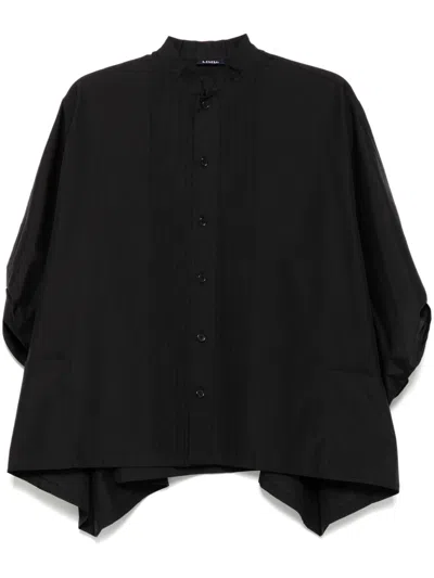 Yohji Yamamoto Cotton Shirt In Black