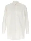 Yohji Yamamoto Cotton Shirt With Button-down Collar And Front Pocket
