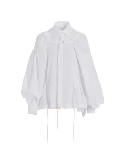 Yohji Yamamoto Cotton Shirt In White