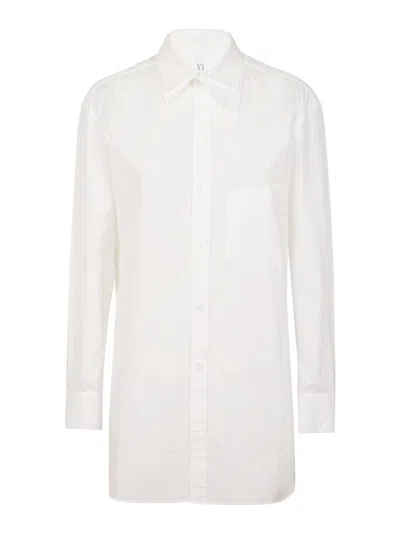 Yohji Yamamoto Cotton Shirt In White