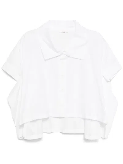 Yohji Yamamoto Cotton Shirt In White