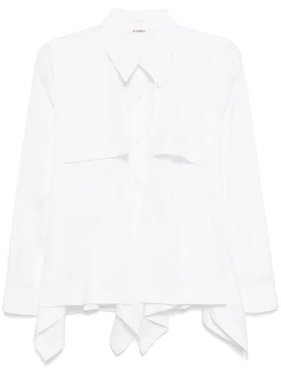 Yohji Yamamoto Cotton Shirt In White