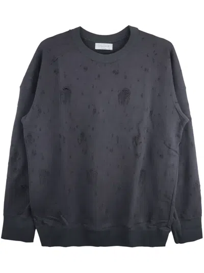 Yohji Yamamoto Cotton Sweatshirt In Black