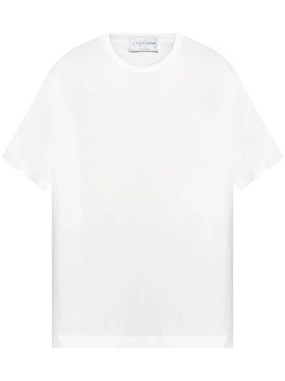 Yohji Yamamoto Short-sleeved T-shirt In White