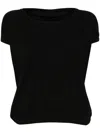 Yohji Yamamoto Cotton Top In Black
