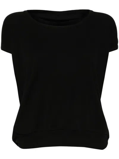 Yohji Yamamoto Cotton Top In Black