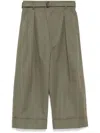 Yohji Yamamoto Cotton Trousers In Green