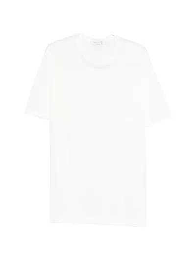 Yohji Yamamoto Oversized T-shirt In Cotton In White