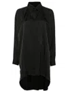Yohji Yamamoto Crease-effect Shirt In Black